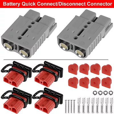 2/4Pcs Battery Quick Connector Kit 2-4/6-12 Gauge Battery Cable Connector NucPy' • £10.30