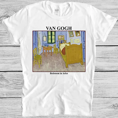 Van Gogh Bedroom In Arles Art Drawing Meme Gamer Movie Gift Tee T Shirt M1112 • £6.35