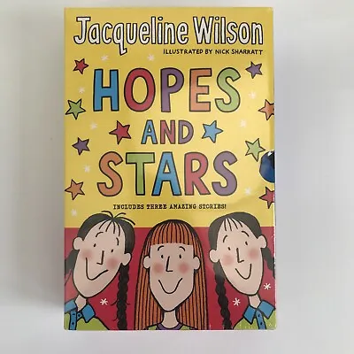 Jacqueline Wilson Hopes & Stars 3 Book Box Set - New And Sealed Paperback Books • £13