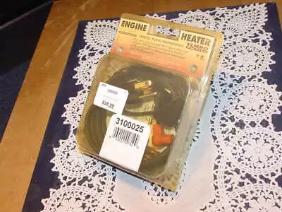 Zerostart 3100025 Engine Block Heater 400 Watts 120Vac Immersion Style NOS • $28.95