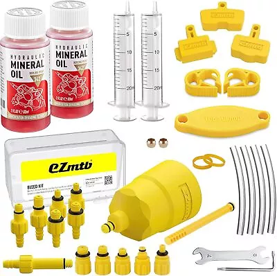 Bike Brake Bleed Kit Bicycle Bleeder Hydraulic Disc Brake Bleed Kit Tool For Sh • $23.35