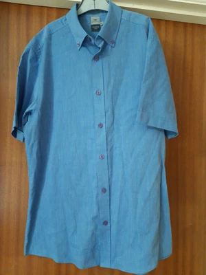 £2.95 • Buy Short Sleeved Blue Shirt. Size Small. Lovely Shirt, From Atlantic Bay, In VGC. 