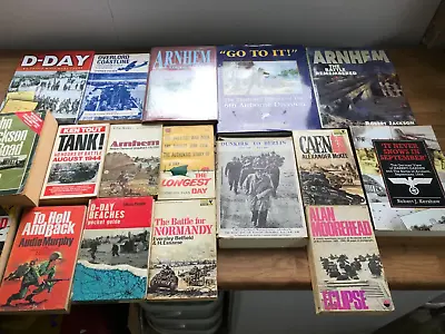 Wargamers World War Two Book Collection – North-West Europe 1944-5 18 Books! • £22