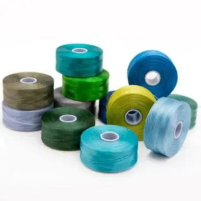 £15.95 • Buy Beadsmith Superlon S-Lon Beading Thread Cord AA Tex35 0.09mm Choose 12pc Mix