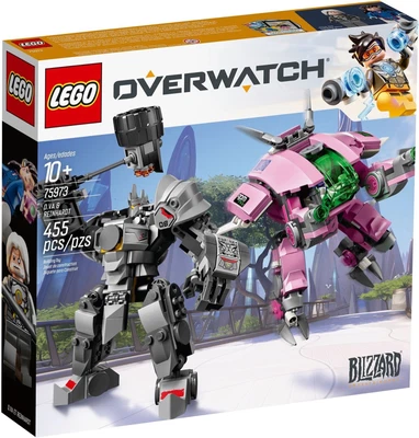 $219.95 • Buy NEW LEGO OVERWATCH 75973 D.Va & Reinhardt 2019 RETIRED SEALED