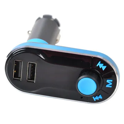 Car Wireless Handsfree FM MP3 Player Remote USB Transmitter Modulator Uk • £13.66