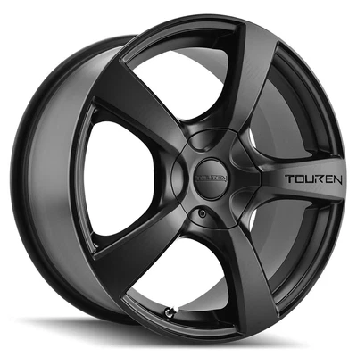 $619.96 • Buy 4-Touren TR9 17x7 5x4.5 /5x120 +20mm Matte Black Wheels Rims 17  Inch