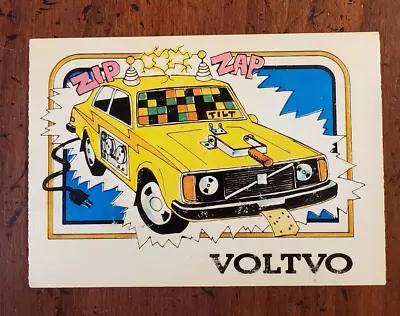 1974 1975 1976 1977 Volvo Trading Card 240 260 Series Station Wagon 242GT 262DL • $3.99