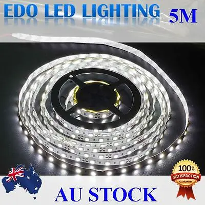 DC 12V Cool White 5M 3528 SMD 300 Leds LED Strips Led Strip Lights  • $9.45