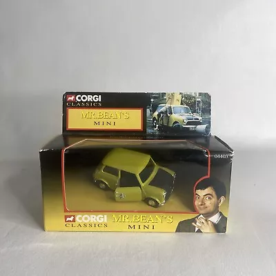 CORGI Classics MR. BEAN MINI Cooper 1/36 Scale Die-Cast 1996 Car • $24.99