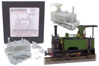 Fourdees Steam Locomotive 'Sirdar' 009 / OO9 Kit For Bachmann Chassis • £34.99