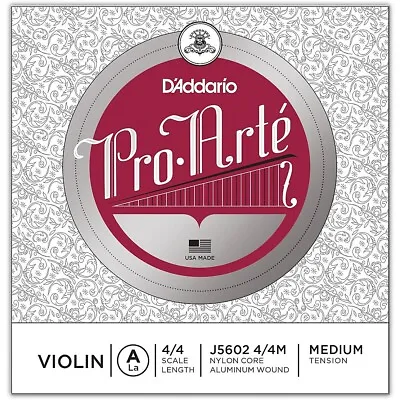 D'Addario Pro-Arte Series Violin A String 4/4 Size Medium • $12.99