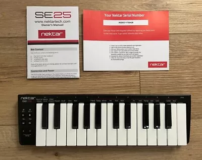 Nektar SE 25 Key Midi Controller Keyboard With Box And Cable • $50