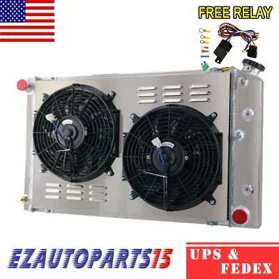 For 1978-1987 Monte Carlo G-Body Chevy 1970~1981 Camaro 3Row Radiator Shroud Fan • $209