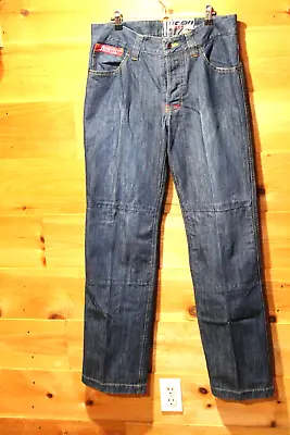 HTF 2012 Icon Strong Arm 2 Motorcycle Moto Jeans 34x 33 • $74.99