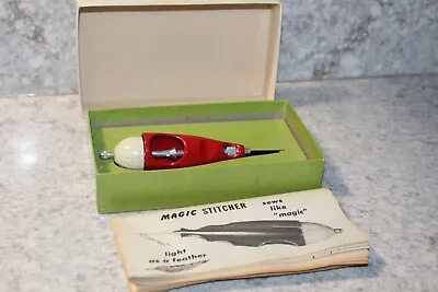 Magic Stitcher Vintage Sews Like Magic Light As A Feather In Box • $8.99