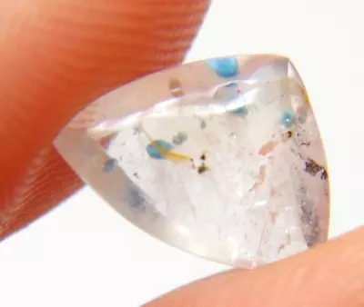 P-3 Paraiba Quartz Gilalite 1.69ct 10x8x4mm Brazil Medusa Quartz Free Form • $19.99