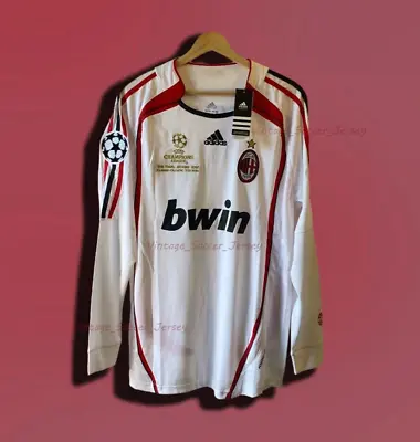 Kaka #22 AC Milan Jersey 2006/2007 Final UEFA Champions League Long Sleeve XL • $74