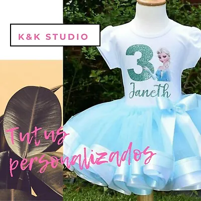 $78 • Buy Elsa Birthday -2 Piece- Tutu Outfit  Girl Baby Toddler