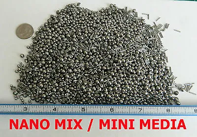 1 Lb. Stainless Steel Tumbling Media Jeweler's Mini-mix 4 Sizes 4 Shapes W/ Pins • $16.79