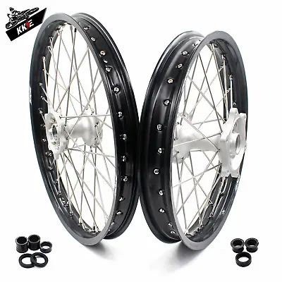 KKE 21 19 MX Casting Wheels Dirt Bike Rims For HONDA CR125R CR250R 2002-2013 CRF • $369