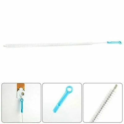 RADIATOR WHITE BRUSH Long Reach Flexible Heating Duster Bristle Cleaner 70cm • £3.49