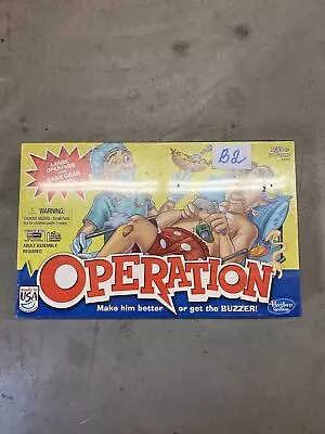 Vintage New Sealed Operation Game Make Him Better Or Get The Buzzer Hasbro • $25.99