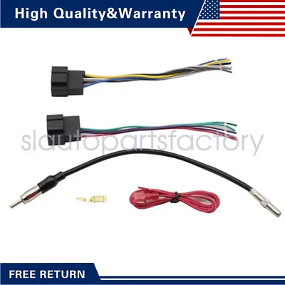 For Chevrolet Cobalt LT Coupe 2009 Car Stereo Wiring Harness + Antenna Adapter • $9.99