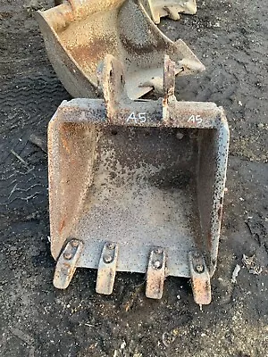 500mm Excavator Bucket 35mm Pins 130 Dipper 165 Pin Spacing 3-4  Ton..£120+VAT • £144