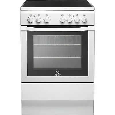 £389.92 • Buy Indesit 60cm Electric Cooker - White I6VV2AW