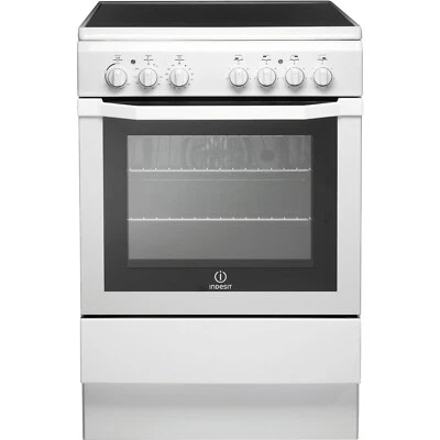 £389.92 • Buy Indesit 60cm Electric Cooker - White I6VV2AW