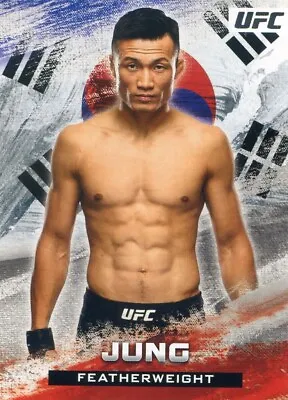 2020 Topps UFC CHAN SUNG JUNG BLOODLINES INSERT FLAG #UFCB-3 • $2.49