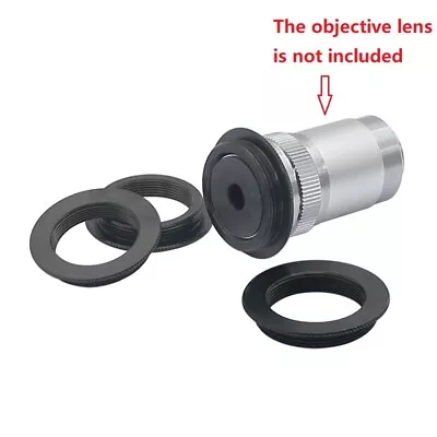 Microscope Objective Lens Adapter Ring C-mount To RMS For Industrial CCD Camera • $4.90