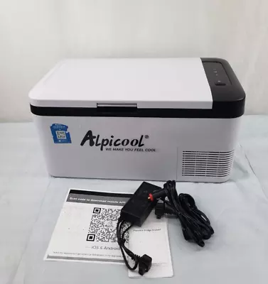 Alpicool K18 12 Volt Portable 19 Qt Refrigerator And Freezer Car RV Boat Camping • $154.95