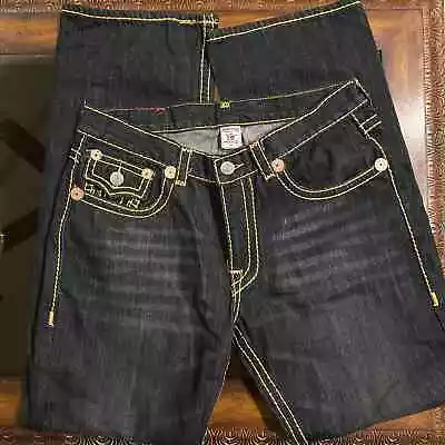 Men’s True Religion Straight Leg Jeans  Size 36X35 • $75