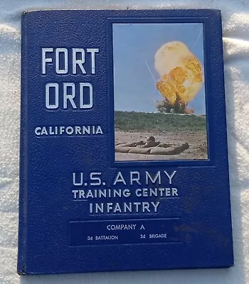 Fort Ord Us Army Training Ctr Infantry Co. A.  3rd Batt.  3rd Brigade Oct. 1963 • $44.95
