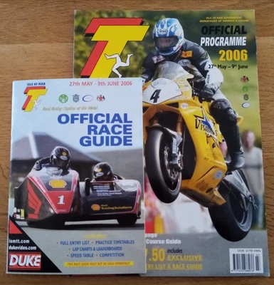 £1.95 • Buy Isle Of Man TT Official Programme & Race Guide 2006.