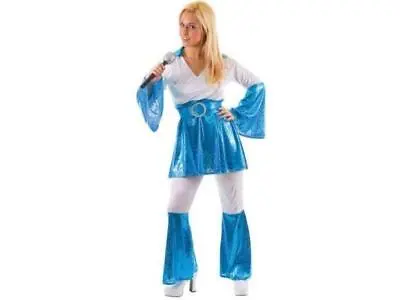 Adult Women's Mamma Mia Fancy Dress Costume • £24.49