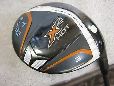 Callaway Men's X2 Hot 3 Wood Senior Flex Right Handed Must See • $59.99