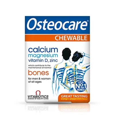 £7.57 • Buy Vitabiotics Osteocare Chewable Tablets 30
