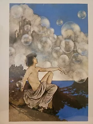 AIR CASTLES Large Original #39 Print By Maxfield Parrish New Never Used • $65