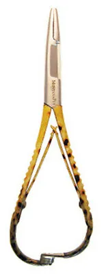 Montana Fly Company Mfc River Camo 5  Mitten Scissor Clamp - Brown Trout • $24