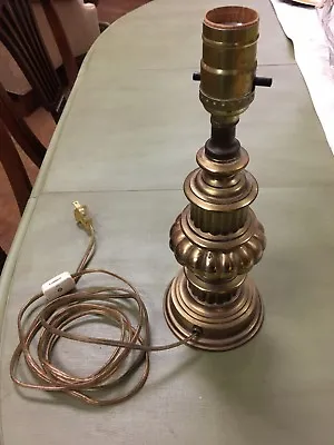 Vintage LEVITON Brass Table Lamp • $35.99