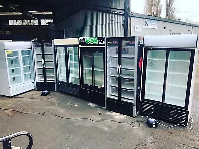 £699 • Buy Double Door Drink Display Sandwich Fridges Fully Serviced 07401 241724