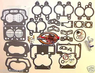 Rochester 2 Barrel Small Bore Carburetor Kit 1955-1969 Chevy GMC Truck 283-350 • $39.95