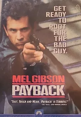 Payback DVD 1999 Mel Gibson • $6.95