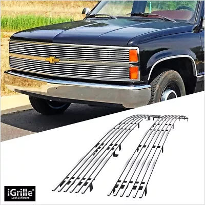 Fits 88-93 Chevy C/K Pickup/92-93 Suburban/Blazer Stainless Billet Grille • $118.99