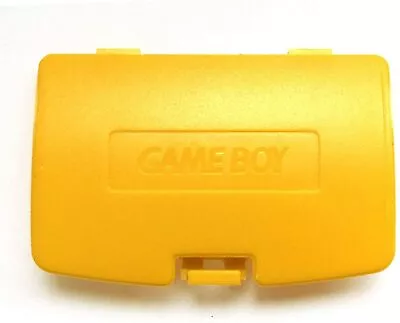 Nintendo Gameboy Color Replacement Battery Cover - Yellow Colour • £2.79