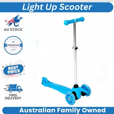 Three Wheel Scooter Kick Scooter For Children 3-8 Yearls Old Foldable Scooter • $40.99