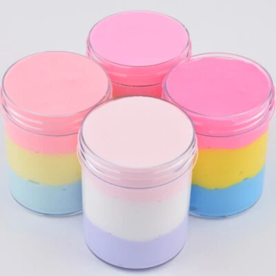 $14 • Buy Fluffy Cloud Slime Scented Therapeutic Putty Cotton Candy Slime Supplies Stress